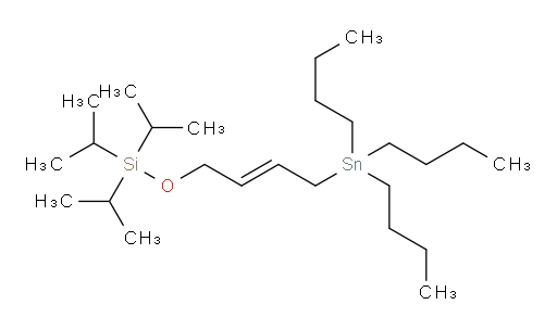 (E)-triisopropyl((4-(tributylstannyl)but-2-en-1-yl)oxy)silane