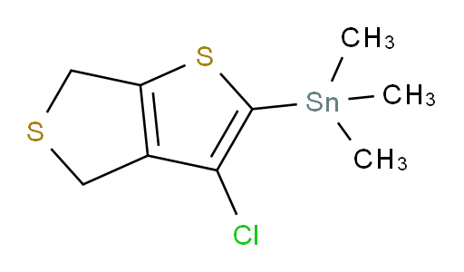 (3-chloro-4,6-dihydrothieno[3,4-b]thiophen-2-yl)trimethylstannane