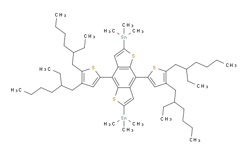 (4,8-bis(4,5-bis(2-ethylhexyl)thiophen-2-yl)benzo[1,2-b:4,5-b']dithiophene-2,6-diyl)bis(trimethylstannane)