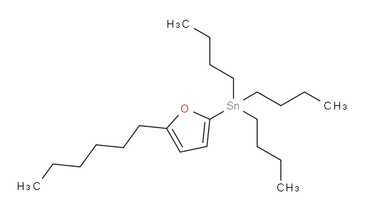tributyl(5-hexylfuran-2-yl)stannane
