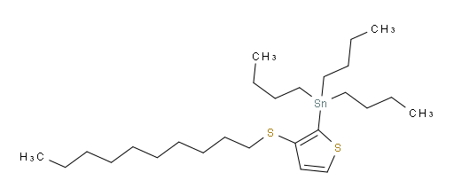 tributyl(3-(decylthio)thiophen-2-yl)stannane