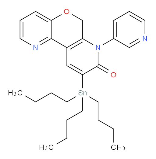 7-(pyridin-3-yl)-9-(tributylstannyl)-6H-pyrano[3,2-b:5,4-b']dipyridin-8(7H)-one