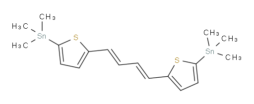 (1E,3E)-1,4-bis(5-(trimethylstannyl)thiophen-2-yl)buta-1,3-diene