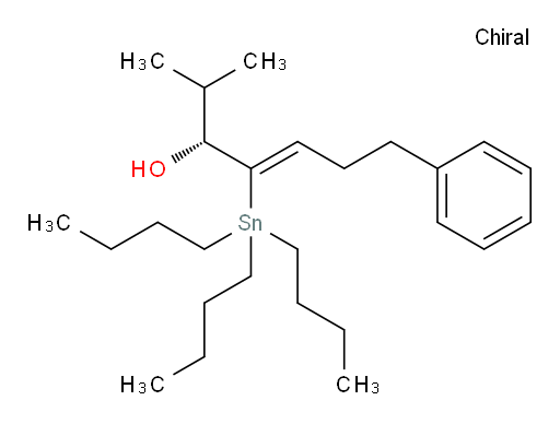 (R,Z)-2-methyl-7-phenyl-4-(tributylstannyl)hept-4-en-3-ol