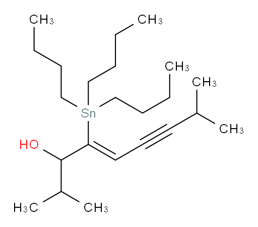 (Z)-2,8-dimethyl-4-(tributylstannyl)non-4-en-6-yn-3-ol