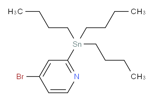 4-bromo-2-(tributylstannyl)pyridine