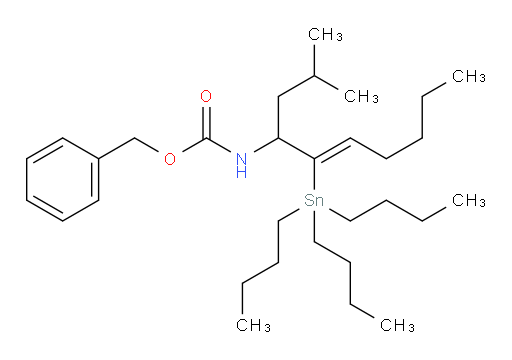(Z)-benzyl (2-methyl-5-(tributylstannyl)dec-5-en-4-yl)carbamate