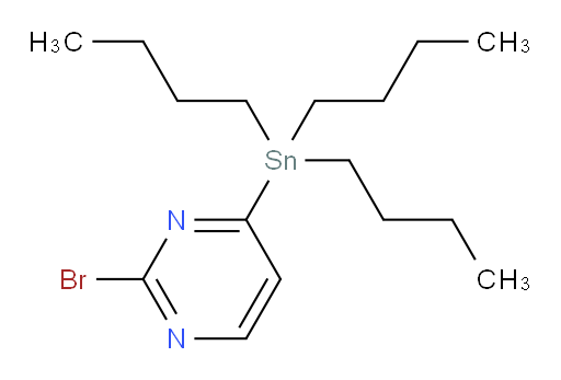 2-bromo-4-(tributylstannyl)pyrimidine