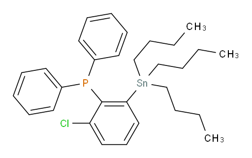 (2-chloro-6-(tributylstannyl)phenyl)diphenylphosphine