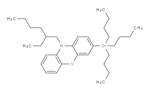 10-(2-ethylhexyl)-3-(tributylstannyl)-10H-phenothiazine