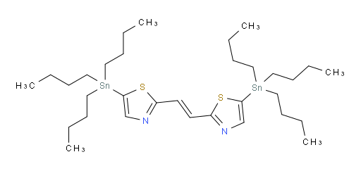 (E)-1,2-bis(5-(tributylstannyl)thiazol-2-yl)ethene