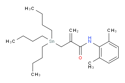 N-(2,6-dimethylphenyl)-2-((tributylstannyl)methyl)acrylamide