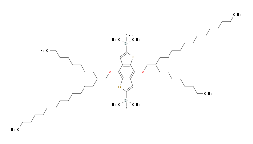 (4,8-bis((2-octylpentadecyl)oxy)benzo[1,2-b:4,5-b']dithiophene-2,6-diyl)bis(trimethylstannane)