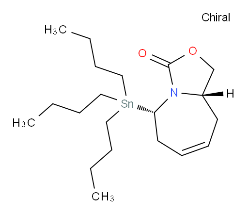 (5S,9aS)-5-(tributylstannyl)-5,6,9,9a-tetrahydrooxazolo[3,4-a]azepin-3(1H)-one