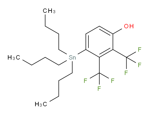 4-(tributylstannyl)-2,3-bis(trifluoromethyl)phenol