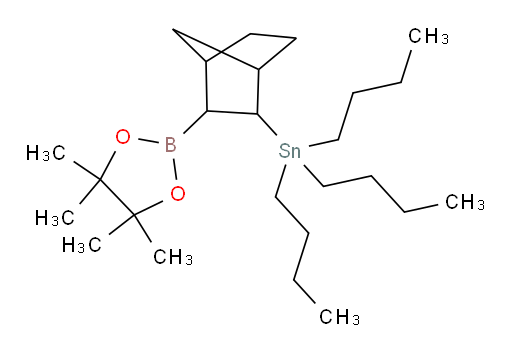tributyl(3-(4,4,5,5-tetramethyl-1,3,2-dioxaborolan-2-yl)bicyclo[2.2.1]heptan-2-yl)stannane