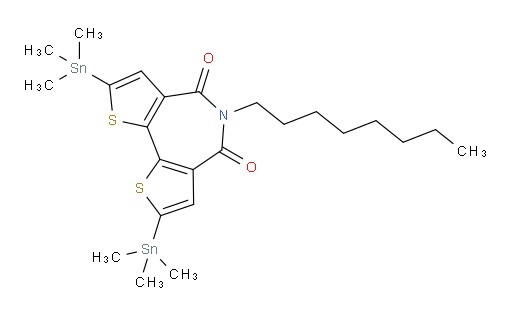 5-octyl-2,8-bis(trimethylstannyl)-4H-dithieno[3,2-c:2',3'-e]azepine-4,6(5H)-dione
