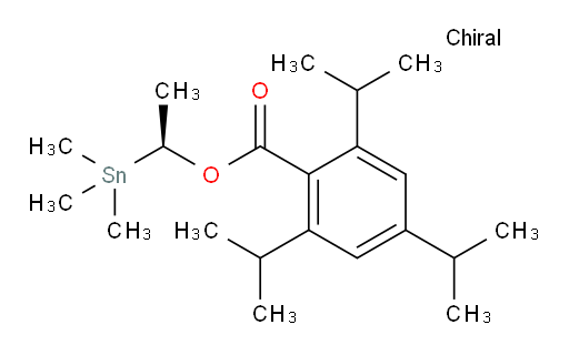 (S)-1-(trimethylstannyl)ethyl 2,4,6-triisopropylbenzoate