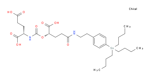 (S)-2-((((S)-1-carboxy-4-oxo-4-((4-(tributylstannyl)phenethyl)amino)butoxy)carbonyl)amino)pentanedioic acid