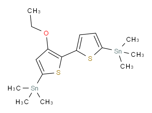 (3-ethoxy-[2,2'-bithiophene]-5,5'-diyl)bis(trimethylstannane)