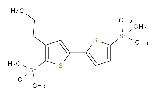 (4-propyl-[2,2'-bithiophene]-5,5'-diyl)bis(trimethylstannane)