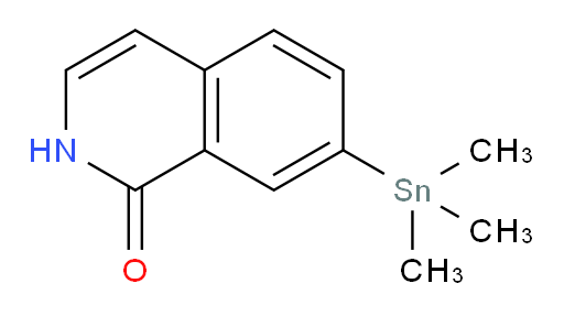 7-(trimethylstannyl)isoquinolin-1(2H)-one