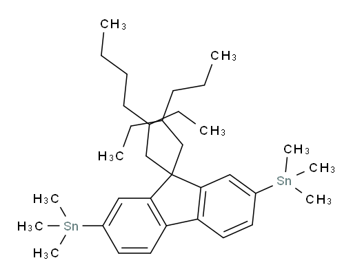 (9-(2-ethylhexyl)-9-(2-ethylpentyl)-9H-fluorene-2,7-diyl)bis(trimethylstannane)