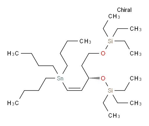 (S,Z)-3,3,9,9-tetraethyl-5-(2-(tributylstannyl)vinyl)-4,8-dioxa-3,9-disilaundecane