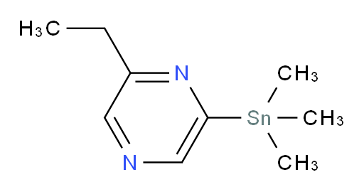 2-ethyl-6-(trimethylstannyl)pyrazine
