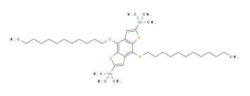 (4,8-bis(dodecylthio)benzo[1,2-b:4,5-b']dithiophene-2,6-diyl)bis(trimethylstannane)