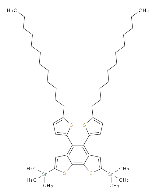 (4,5-bis(5-dodecylthiophen-2-yl)benzo[1,2-b:6,5-b']dithiophene-2,7-diyl)bis(trimethylstannane)