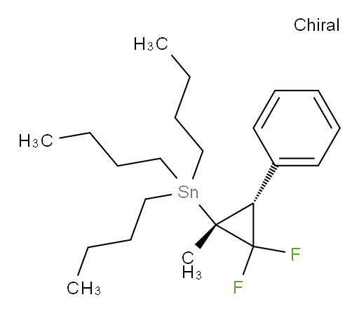 tributyl((1R,3R)-2,2-difluoro-1-methyl-3-phenylcyclopropyl)stannane