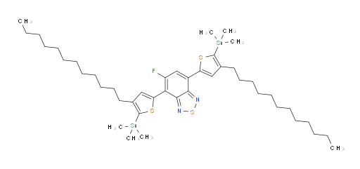 4,7-bis(4-dodecyl-5-(trimethylstannyl)thiophen-2-yl)-5-fluorobenzo[c][1,2,5]thiadiazole