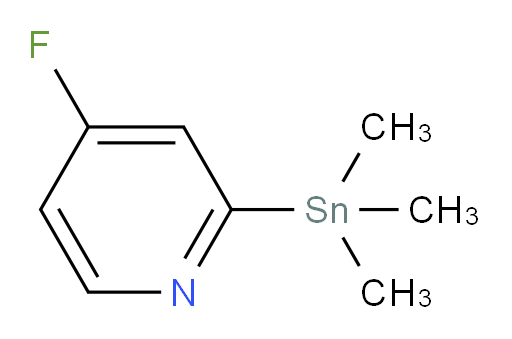 4-fluoro-2-(trimethylstannyl)pyridine