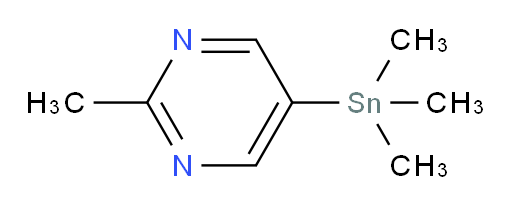 2-methyl-5-(trimethylstannyl)pyrimidine