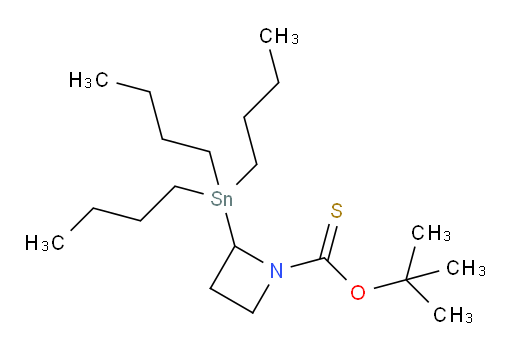 O-tert-butyl 2-(tributylstannyl)azetidine-1-carbothioate