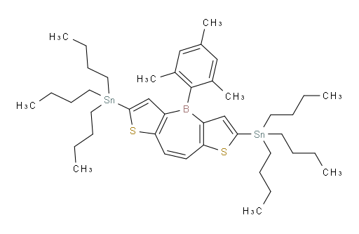 (4-mesityl-4H-borepino[3,2-b:6,7-b']dithiophene-2,6-diyl)bis(tributylstannane)