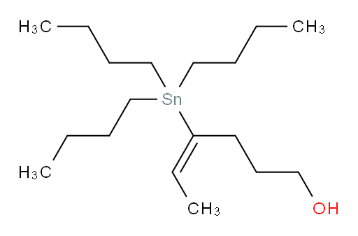 (E)-4-(tributylstannyl)hex-4-en-1-ol
