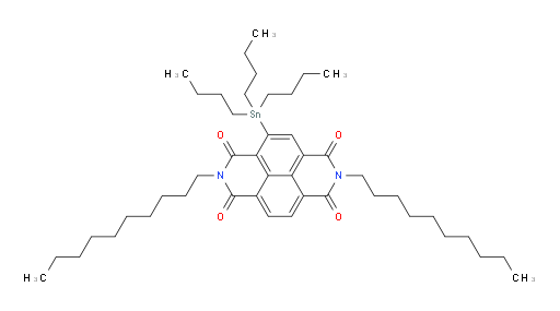 2,7-didecyl-4-(tributylstannyl)benzo[lmn][3,8]phenanthroline-1,3,6,8(2H,7H)-tetraone