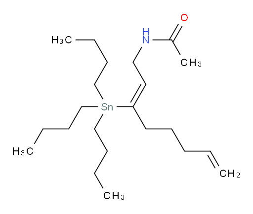 (Z)-N-(3-(tributylstannyl)octa-2,7-dien-1-yl)acetamide