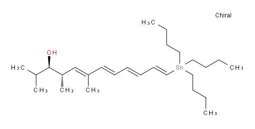 (3R,4S,5E,7E,9E,11E)-2,4,6-trimethyl-12-(tributylstannyl)dodeca-5,7,9,11-tetraen-3-ol