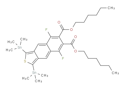 dihexyl 5,8-difluoro-1,3-bis(trimethylstannyl)naphtho[2,3-c]thiophene-6,7-dicarboxylate