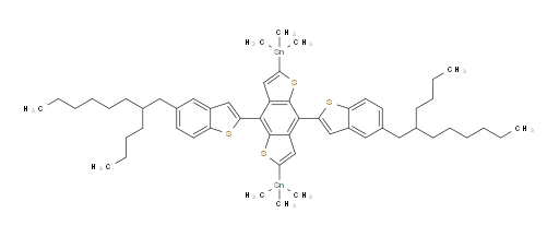 (4,8-bis(5-(2-butyloctyl)benzo[b]thiophen-2-yl)benzo[1,2-b:4,5-b']dithiophene-2,6-diyl)bis(trimethylstannane)