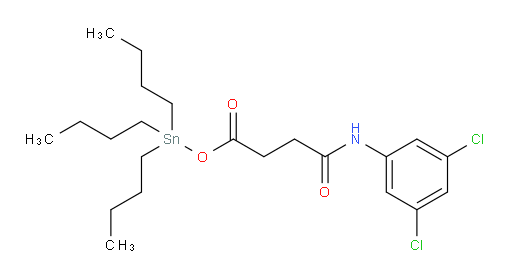 tributylstannyl 4-((3,5-dichlorophenyl)amino)-4-oxobutanoate