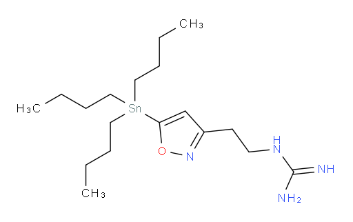 1-(2-(5-(tributylstannyl)isoxazol-3-yl)ethyl)guanidine