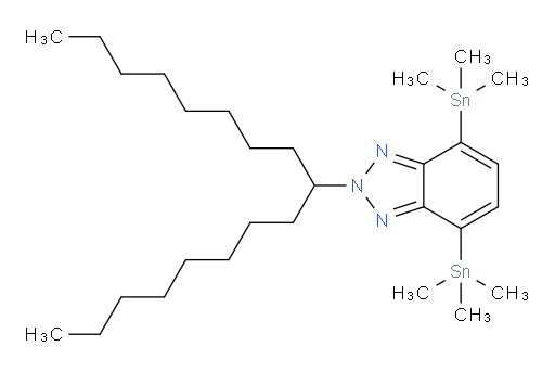 2-(heptadecan-9-yl)-4,7-bis(trimethylstannyl)-2H-benzo[d][1,2,3]triazole