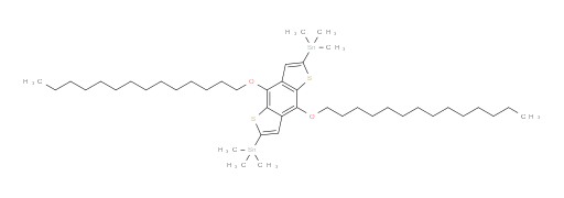 (4,8-bis(tetradecyloxy)benzo[1,2-b:4,5-b']dithiophene-2,6-diyl)bis(trimethylstannane)