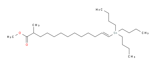 (E)-methyl 2-methyl-13-(tributylstannyl)tridec-12-enoate