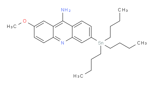 2-methoxy-6-(tributylstannyl)acridin-9-amine