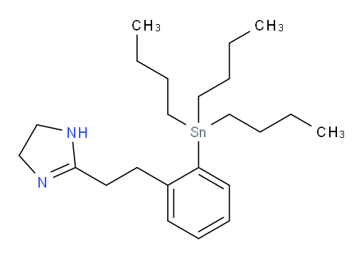 2-(2-(tributylstannyl)phenethyl)-4,5-dihydro-1H-imidazole